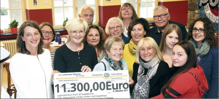 ChaKA erhält 1.000 Euro vom Serviceclub Soroptimist