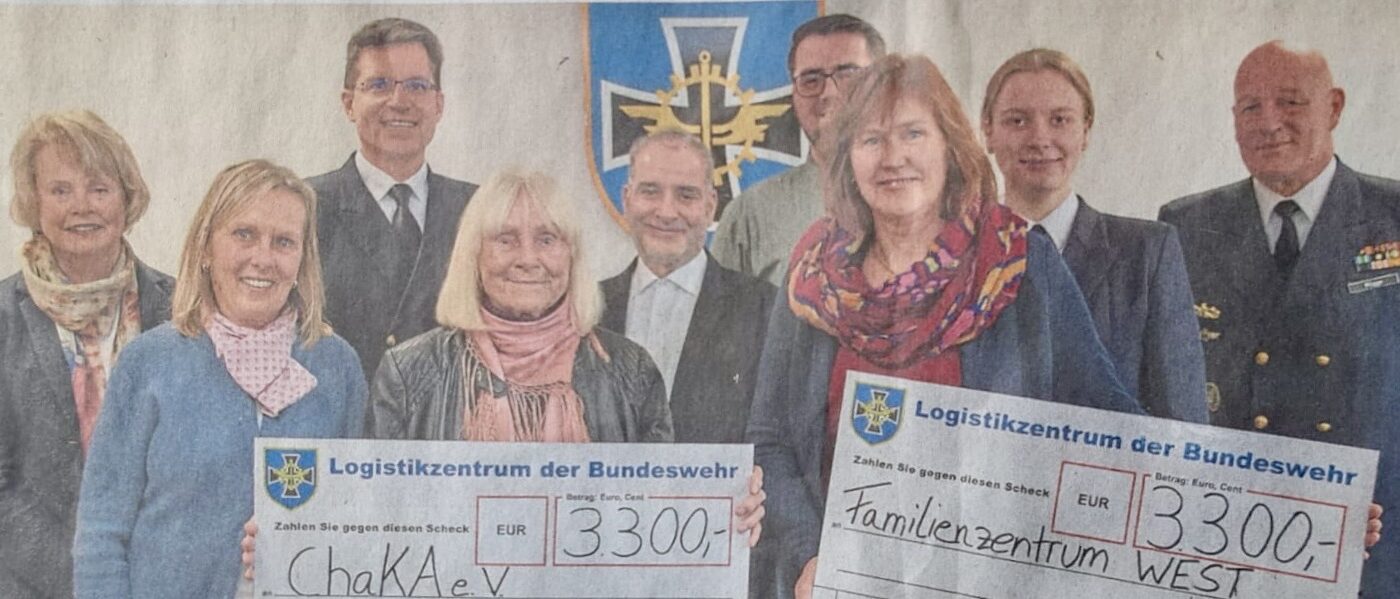 Spenden des Adventskonzerts gehen an ChaKA und Familienzentrum West