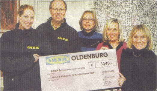 Ikea spendete über 3.000 Euro an ChaKa