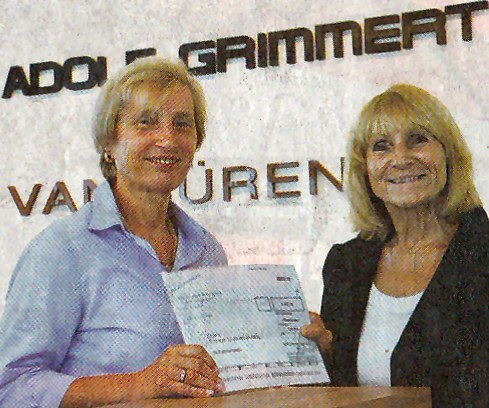 Fa. Grimmert spendete 4.500 Euro